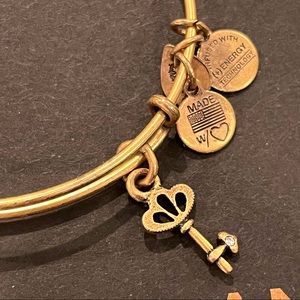 Alex and Ani Skeleton Key Bangle Bracelet